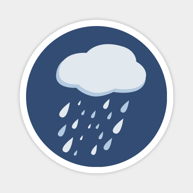 Raindrop Cloud Magnet by TriggerAura